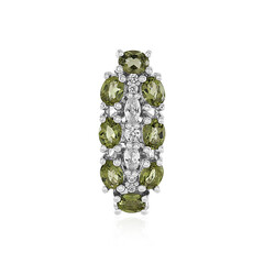 Ciondolo in argento con Moldavite