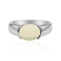 Anello in argento con Opale di Welo