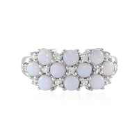 Anello in argento con Opale Australiano