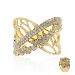 Anello in oro con Diamante SI1 (H) (CIRARI)