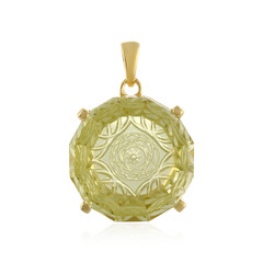 Ciondolo in argento con Quarzo Limone