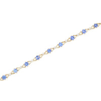 Bracciale in oro con Tanzanite AAA