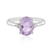 Anello in argento con Ametista Rose de France
