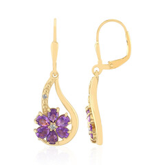 Orecchini in argento con Ametista