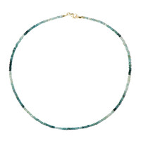 Collana in argento con Grandidierite