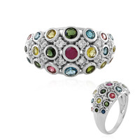 Anello in oro con Tormalina Rosa Brasiliana (KM by Juwelo)