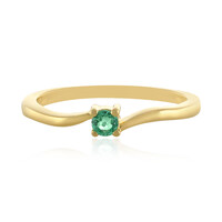 Anello in argento con Smeraldo Etiope