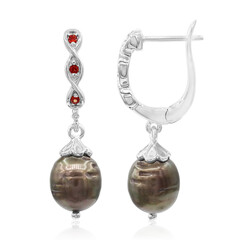 Orecchini in argento con Perla di Acqua Dolce (TPC)