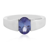 Anello in argento con Tanzanite