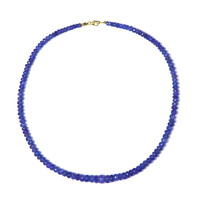 Collana in oro con Tanzanite