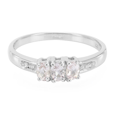 Anello in argento con Tormalina Rosa Cuprian