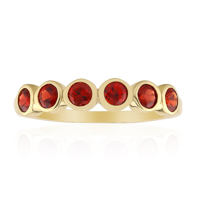 Anello in oro con Rubino Tanzania