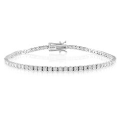 Bracciale in oro con Diamante SI1 (H) (de Melo)