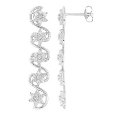 Orecchini in argento con Zircone