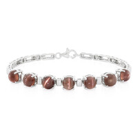 Bracciale in argento con Scapolite Occhio di Gatto
