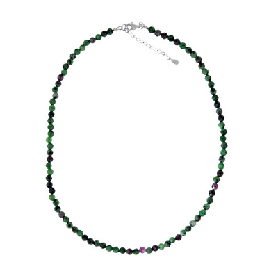 Collana in argento con Rubino Zoisite