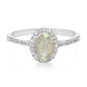 Anello in argento con Labradorite