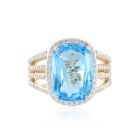 Anello in oro con Topazio Marambaia (SUHANA)