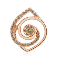 Ciondolo in oro con Diamante Rose de France SI1 di Argyle
