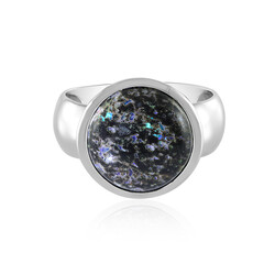 Anello in argento con Opale Leopardo
