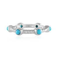 Anello in argento con Turchese Sleeping Beauty (Faszination Türkis)
