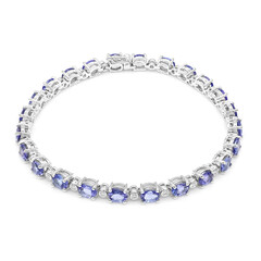Bracciale in oro con Tanzanite AAA