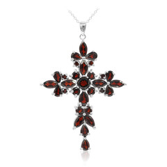 Collana in argento con Granato