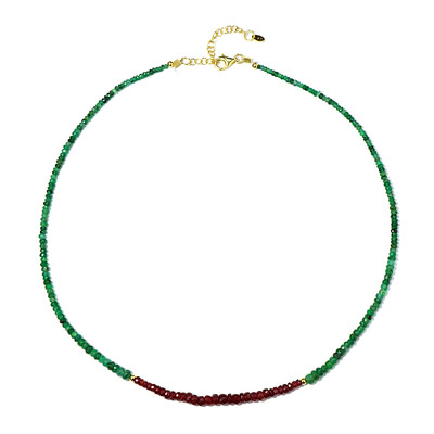 Collana in argento con Smeraldo Brasiliano
