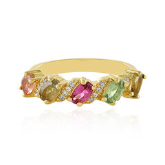 Anello in argento con Tormalina