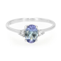 Anello in argento con Tanzanite