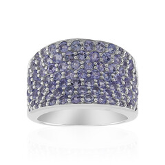 Anello in argento con Tanzanite