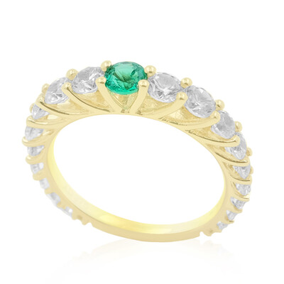 Anello in oro con Smeraldo Colombiano Di Muzo (de Melo)