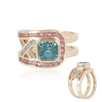 Anello in oro con Zircone Ratanakiri (Adela Gold)