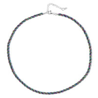 Collana in argento con Ematite Mistica