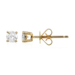 Orecchini in oro con Diamante I1 (H) (CIRARI)