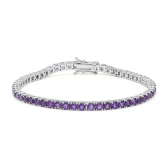 Bracciale in argento con Ametista