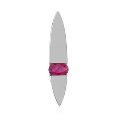 Ciondolo in argento con Rubino della Birmania (Pallanova)