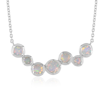 Collana in argento con Opale di Welo