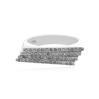 Anello in argento con Diamante I3 (H)