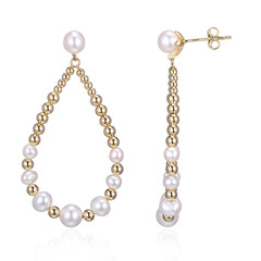 Orecchini in argento con Perla di Acqua Dolce