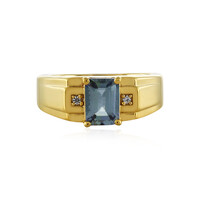 Anello in argento con Tanzanite (non riscaldata)