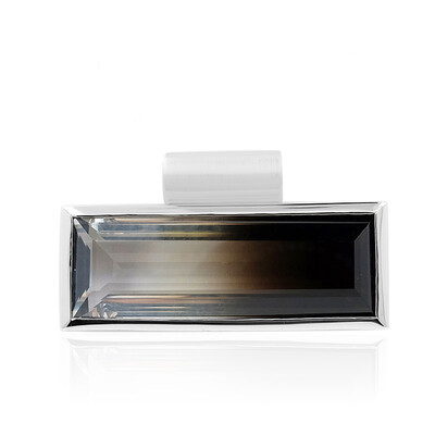 Ciondolo in argento con Quarzo Bicolore (MONOSONO COLLECTION)