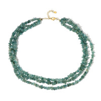 Collana in argento con Grandidierite