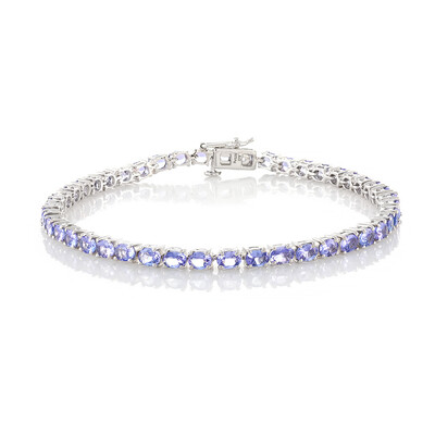Bracciale in argento con Tanzanite