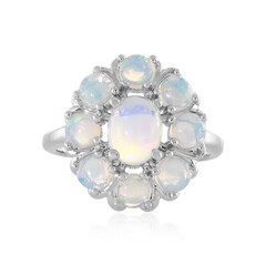 Anello in argento con Opale di Welo
