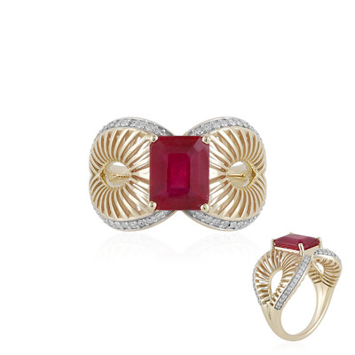 Anello in oro con Rubino del Madagascar (Ornaments by de Melo)