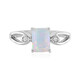 Anello in argento con Opale di Welo