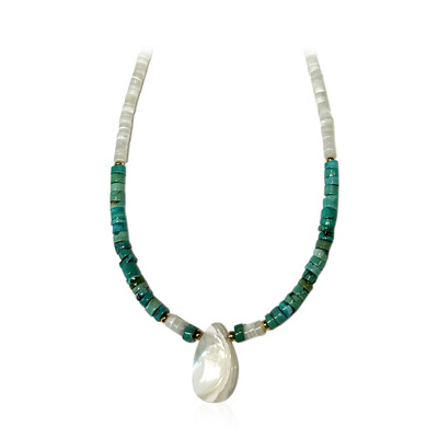 Collana in argento con Madreperla