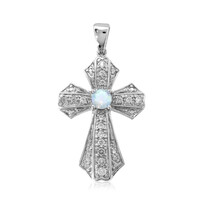 Ciondolo in argento con Opale di Welo