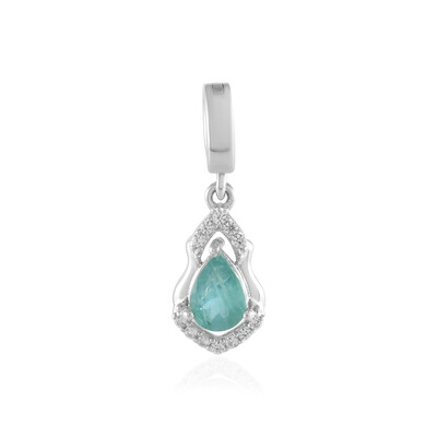 Ciondolo in argento con Grandidierite